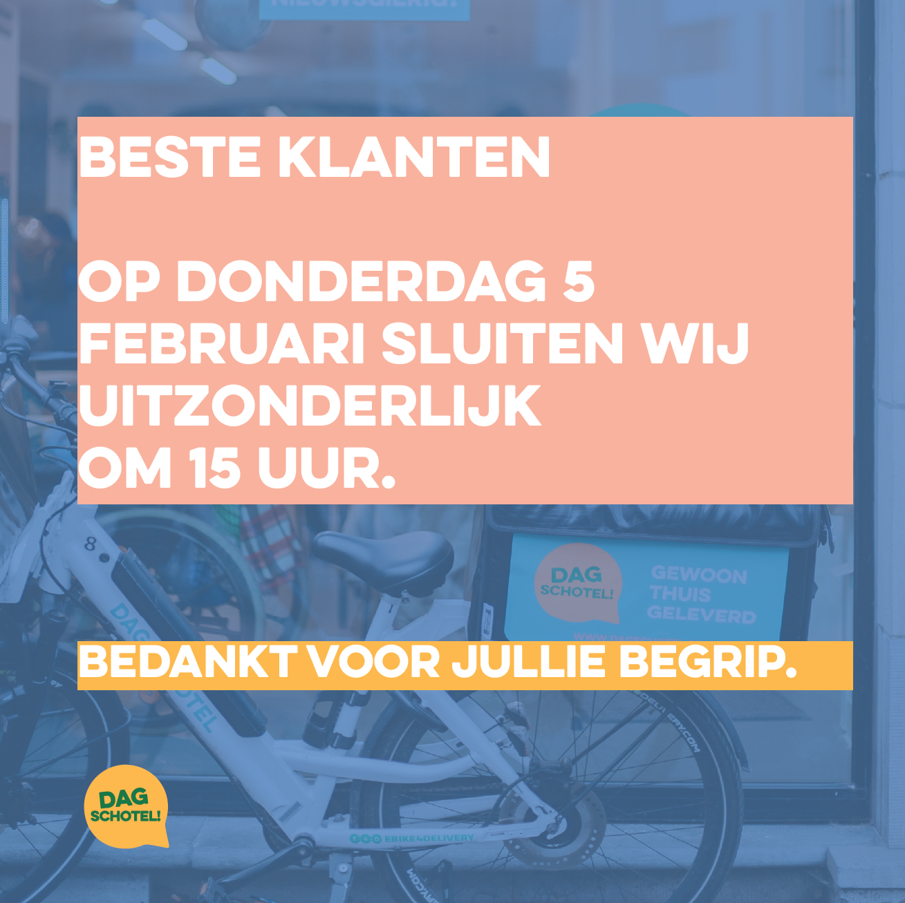 Vroeger gesloten 05/02